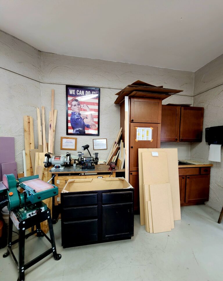 View of the Wood Shop