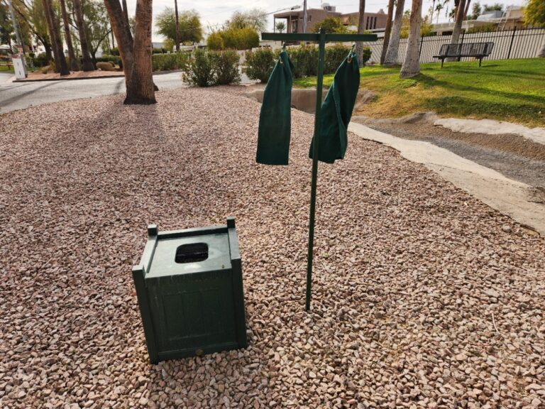 Club Washing station after Hole #9